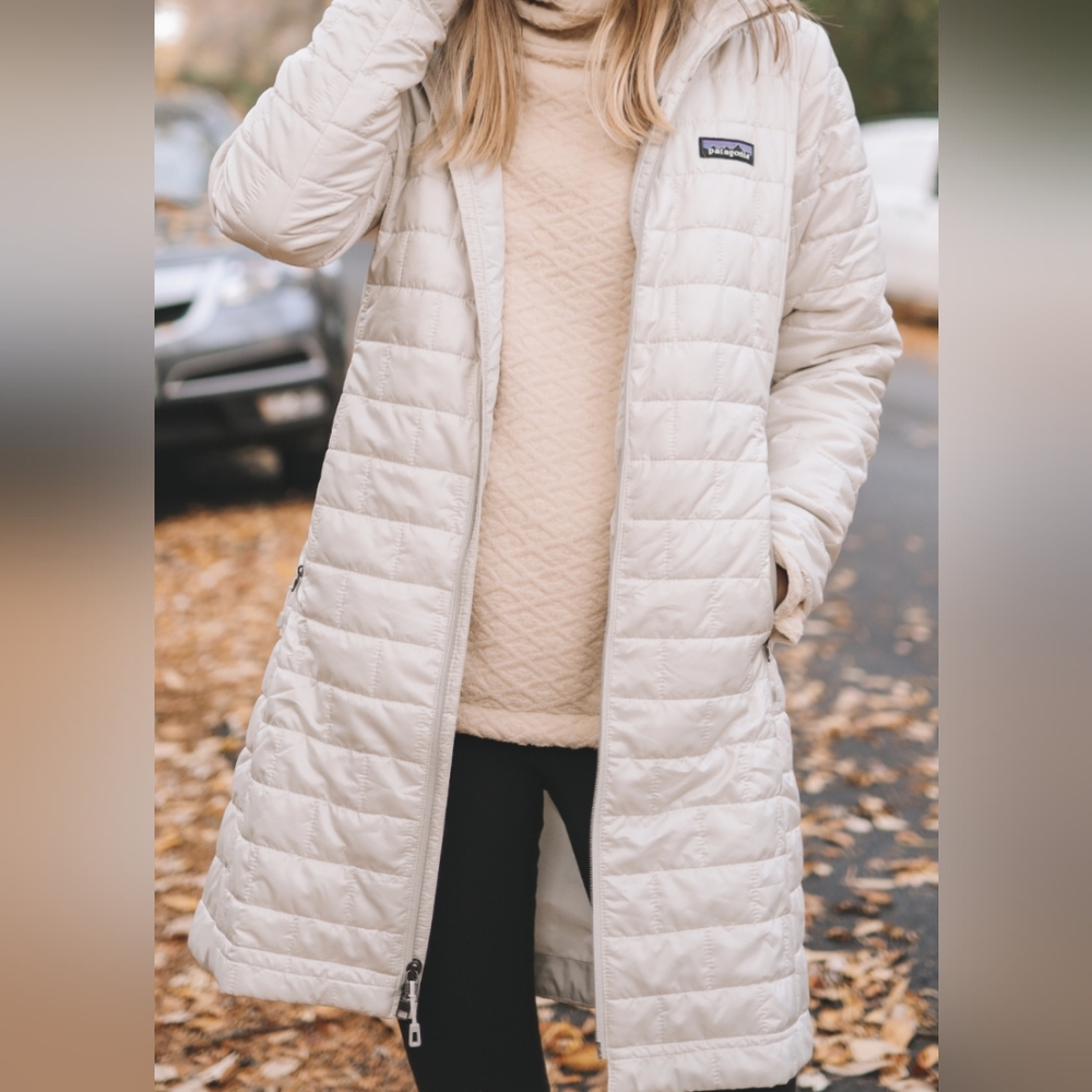 Patagonia Women's Cream Puffer Coat